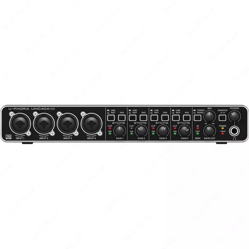 Behringer UMC404HD, звуковая карта — 2