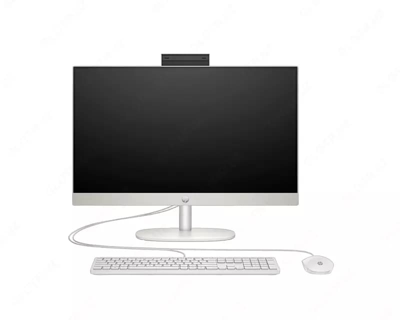 Моноблок HP 24 AiO | Maokong24I Shell White - HD Camera - Fixed Stand — 2
