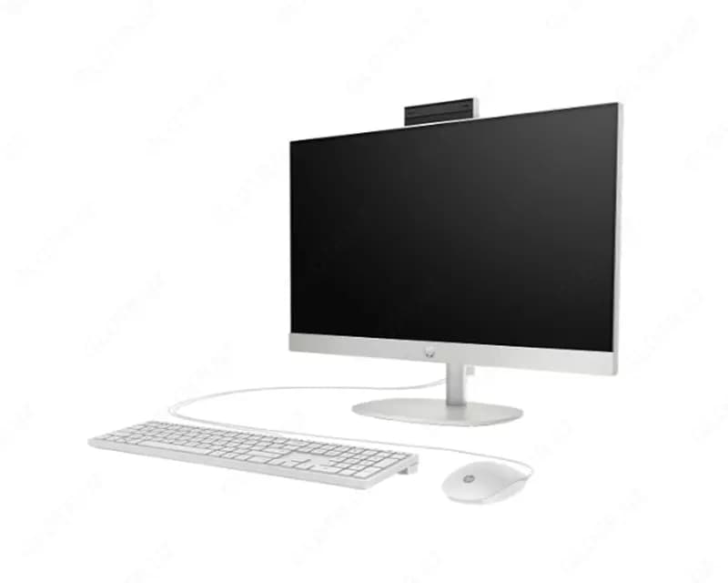 Моноблок HP 24 AiO | Maokong24I Shell White - HD Camera - Fixed Stand — 3
