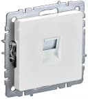 Розетка компьютерная BRITE RJ45 кат.5E РК10-БрЖ жемчуг IEK