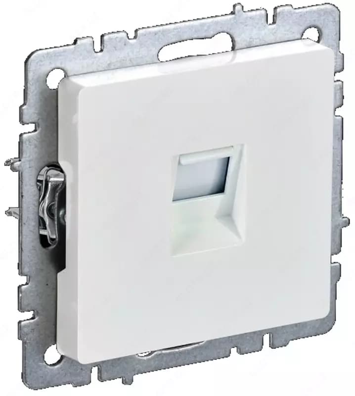 Розетка компьютерная BRITE RJ45 кат.5E РК10-БрЖ жемчуг IEK — 1