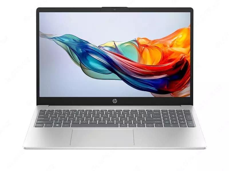 Ноутбук ”HP” Laptop 15-fc0271ci, 15.6”, R5 - 7520U, 8GB, 512GB, Integrated (Арт. - D14KGEA) Серебристый — 1