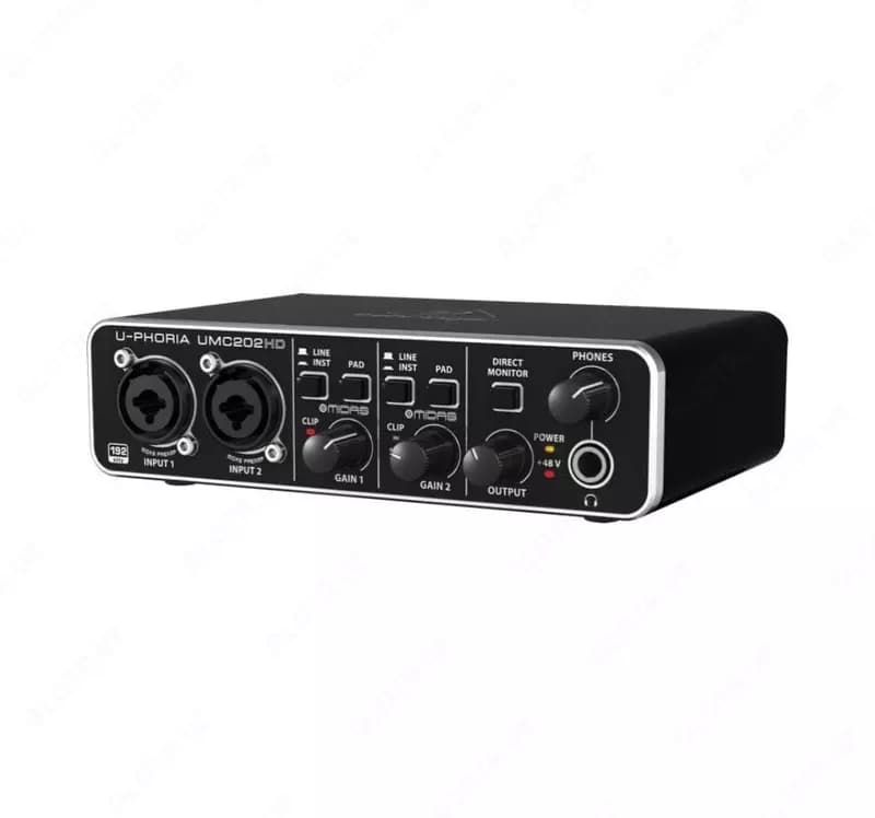Звуковая карта Behringer U-PHORIA UMC202HD — 2
