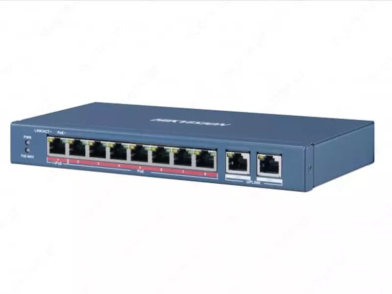 Неуправляемый Hi-PoE-коммутатор Hikvision DS-3E0310HP-E — 1