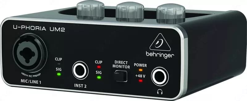 Звуковая карта BEHRINGER U-PHORIA UM2 — 1