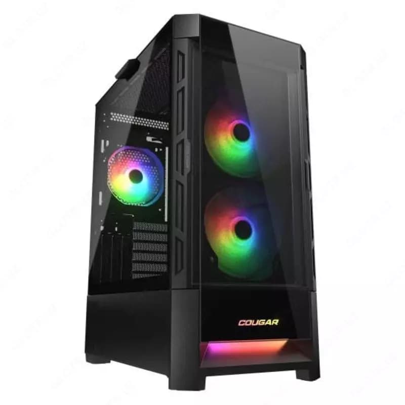 Компьютерный игровой кейс ”Cougar” Duoface RGB (Арт. - 06198) Black — 2