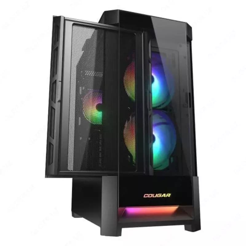 Компьютерный игровой кейс ”Cougar” Duoface RGB (Арт. - 06198) Black — 3