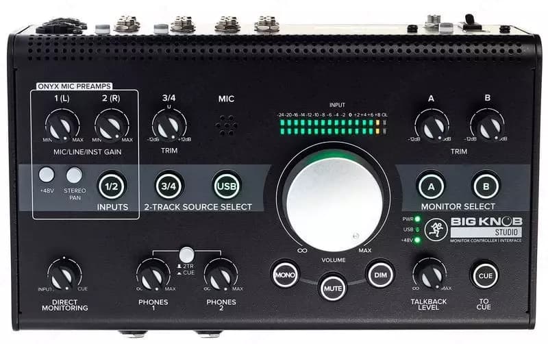 Звуковая карта Mackie Big Knob Studio — 1