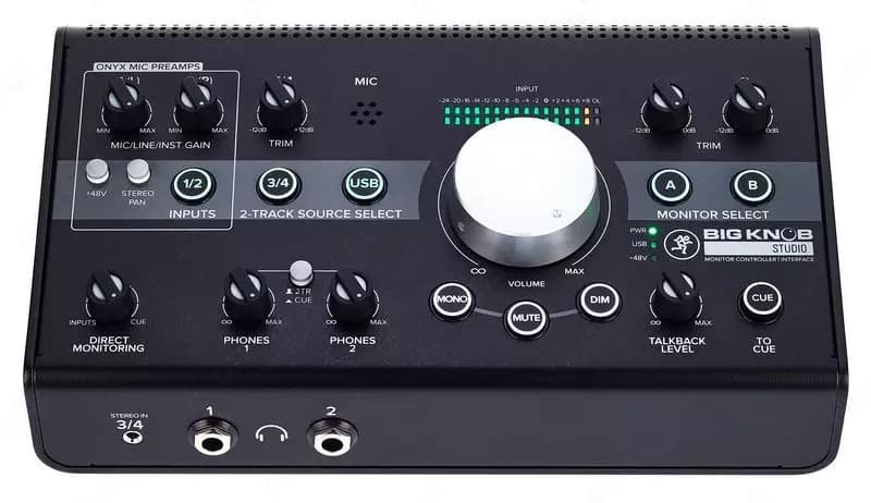 Звуковая карта Mackie Big Knob Studio — 2