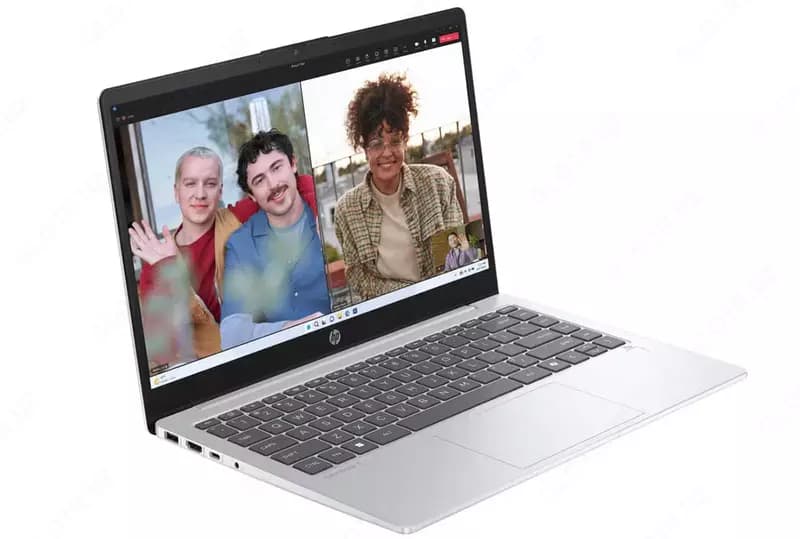 Ноутбук ”HP” Omnibook 3, 14.0” 2K, R5 40, 8GB, 512GB, Integrated (Арт. - D73LTEA) Серебристый — 2