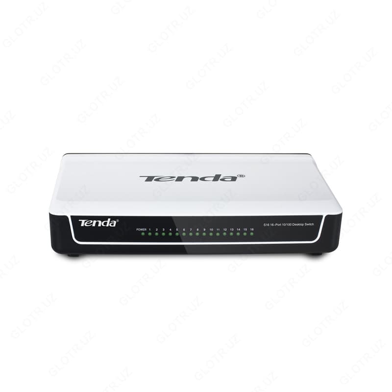 Коммутатор Tenda 100MB 16 port — 1