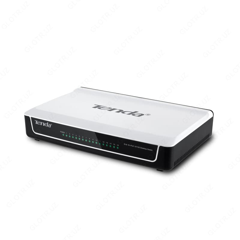 Коммутатор Tenda 100MB 16 port — 2