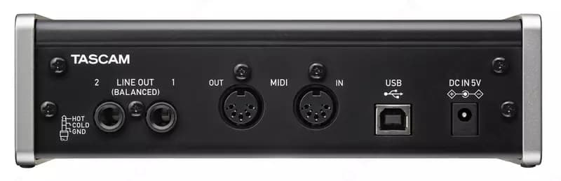 АУДИО ИНТЕРФЕЙС TASCAM US-2x2 звук карта — 4