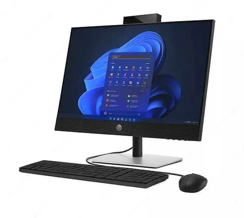 Моноблок ”HP” ProOne 440 G9 P 24 AiO, Touchscreen, i5-14500T, 8GB, 512GB, DOS, Kbd+mouse, 3yw, Adjustable Stand (Арт. - 9H6X2ET) Черный/сере... — 1