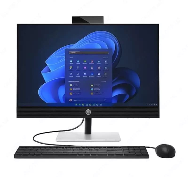 Моноблок ”HP” ProOne 440 G9 P 24 AiO, Touchscreen, i5-14500T, 8GB, 512GB, DOS, Kbd+mouse, 3yw, Adjustable Stand (Арт. - 9H6X2ET) Черный/сере... — 2