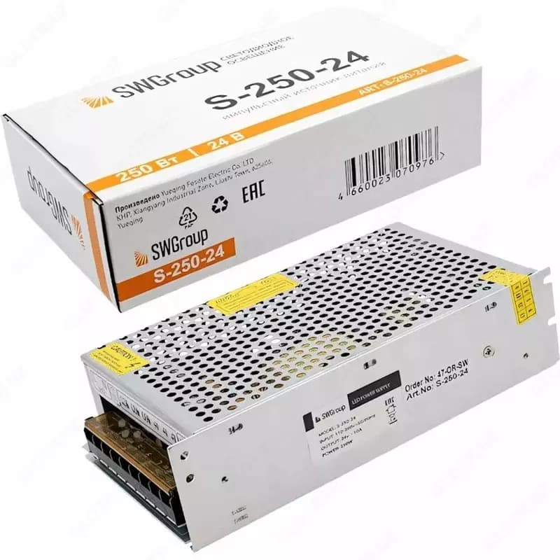 Блок питания S-250-24V 250W 24V 10A — 2