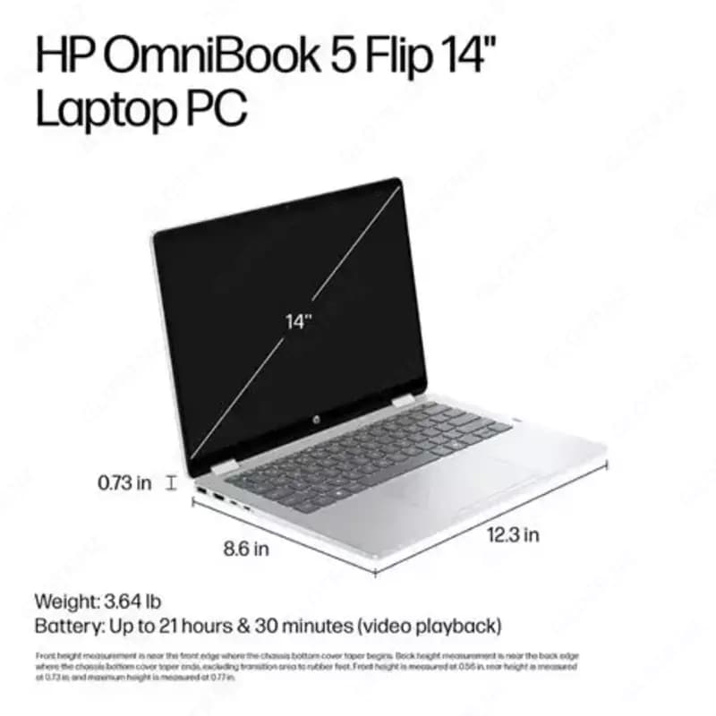 Ноутбук HP OmniBook 5 Flip 14-fp0023dx — 2