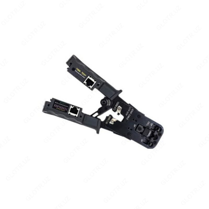 Инструмент HT-022 для обжимки RJ-45 (8P8C) и RJ-12/11 (6P6C), с тестером — 3