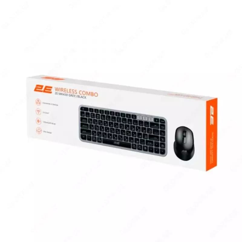 Комплект 2Е MK430 WL/BT Black — 2