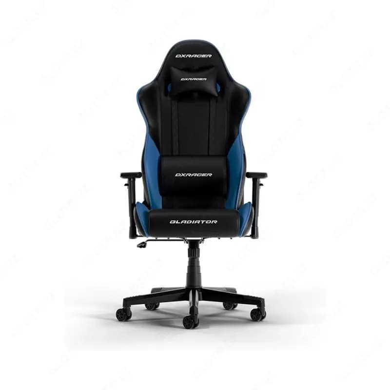 Компьютерное игровое кресло DXRacer Gladiator Chair (Black and Blue / Black and White) — 1