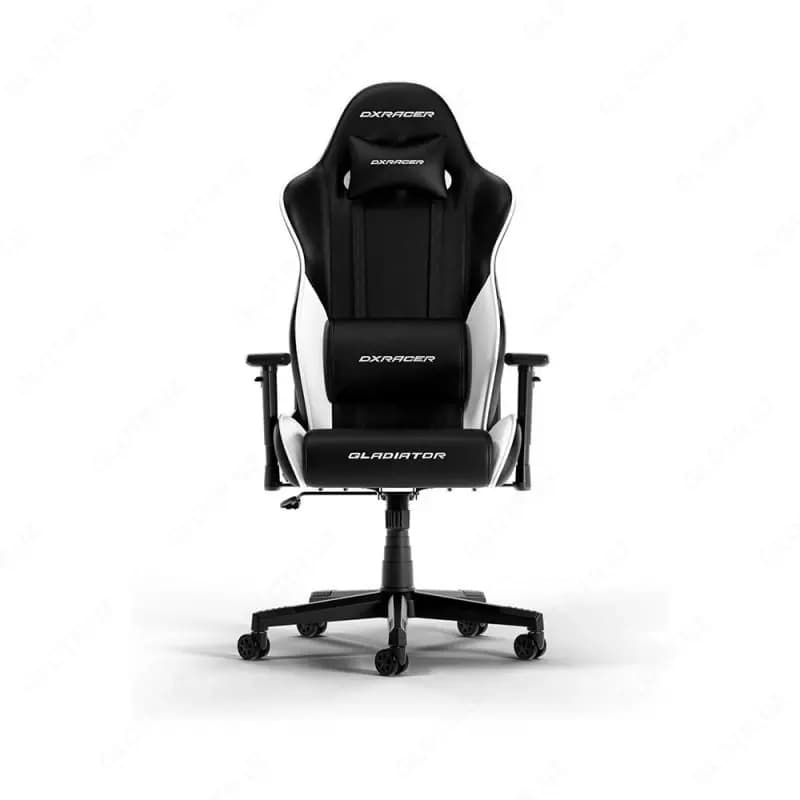 Компьютерное игровое кресло DXRacer Gladiator Chair (Black and Blue / Black and White) — 2