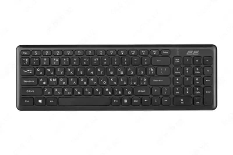 Keyboard 2E KS260 WL BT Black EN/UA — 2