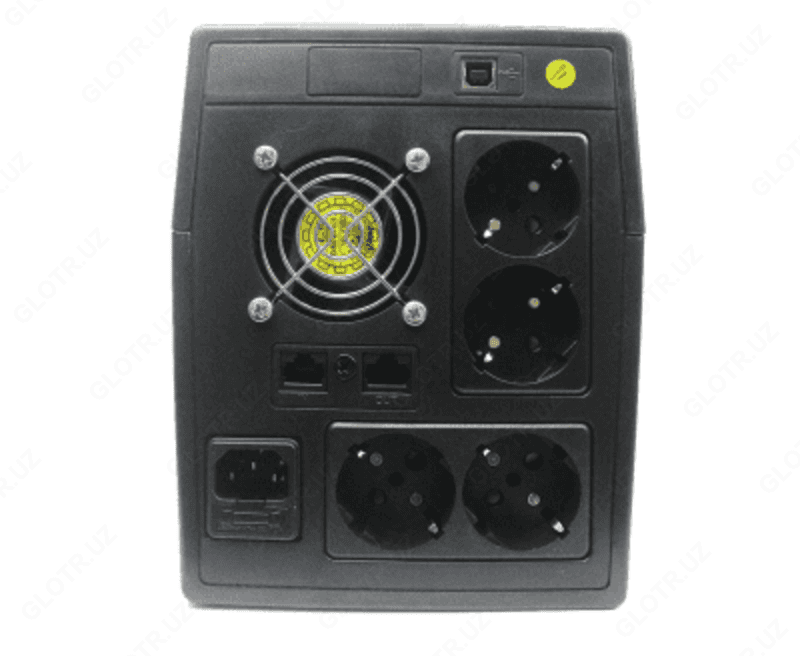 ИБП Kstar UA200 2000VA/1200W, LCD дисплей, 4 выхода, USB. — 2