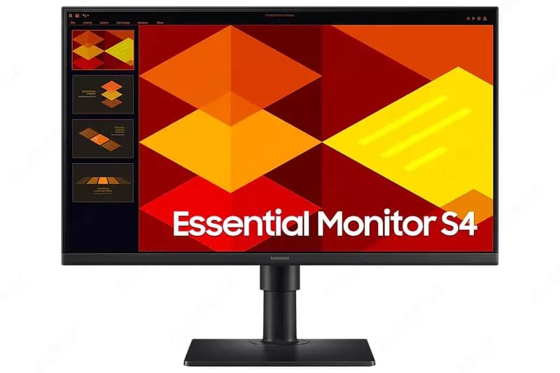 Монитор ”Samsung” S4 S40GD, 24” FHD/1920x1080, 100Hz, 5ms, 1000:1 (Арт. - LS24D400GAIXCI) Black — 1