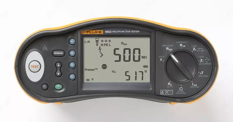 Fluke 1664 FC — многофункциональный тестер электроустановок — 2