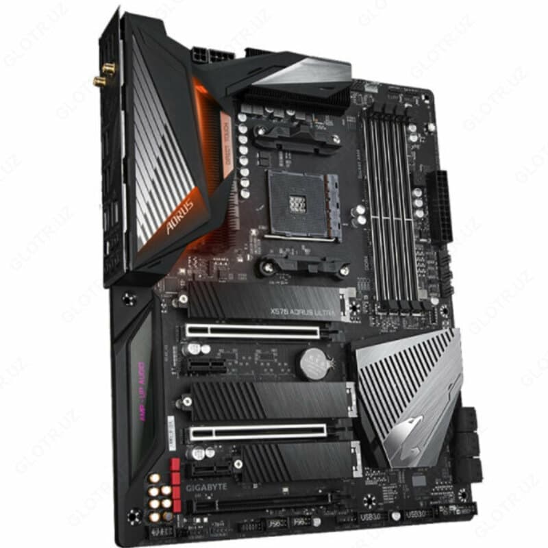 Материнская плата MB Gigabyte AMD AM4 X570 AORUS ULTRA DDR4 — 3