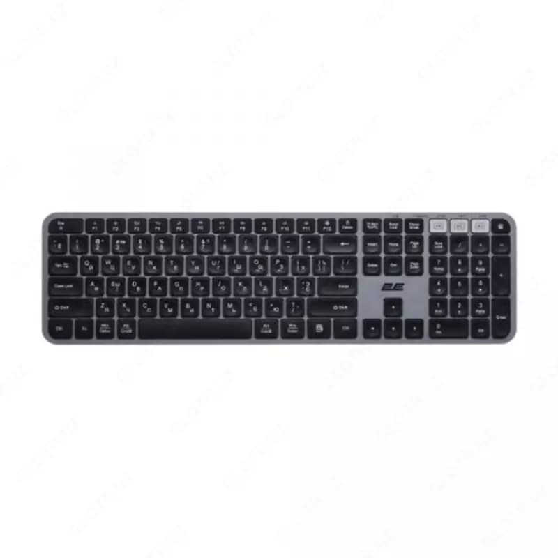 Keyboard 2E KS240 WL BT Gray — 1