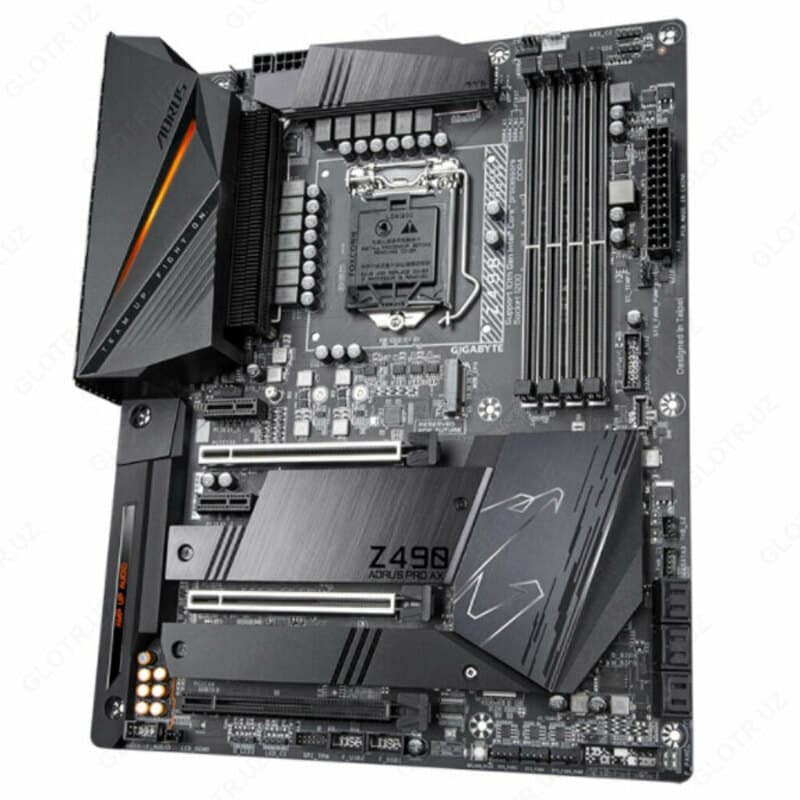 Материнская плата MB Gigabyte Z490 AORUS PRO AX DDR4 LGA1200 — 2