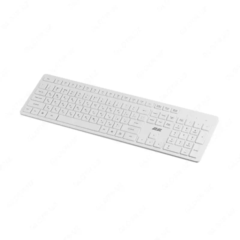 Keyboard 2E KS260 WL BT White — 2