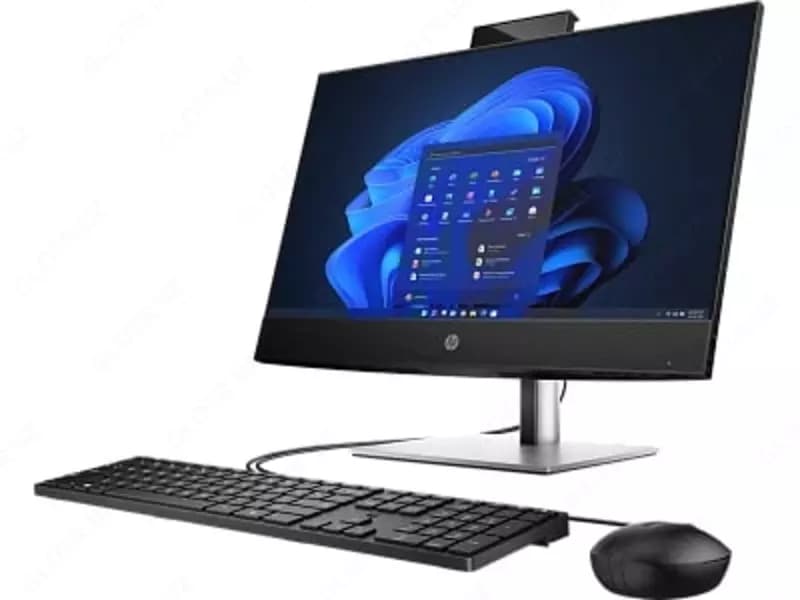 Моноблок ”HP” ProOne 440 G9, Intel i5-14500T, DDR4 16GB, SSD 512GB, FHD 23,8 FHD, Intel UHD Graphics 770 (Арт. - 9H737ET)Черный/серебристый — 2