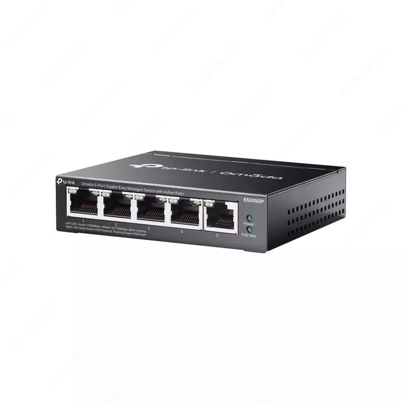 TP-Link Omada ES205GP 5-Port Gigabit Easy Managed PoE+ Switch — 2