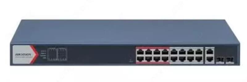 Коммутатор 24 Port Gigabit Smart POE Switch DS-3E1526P-EI/M — 1