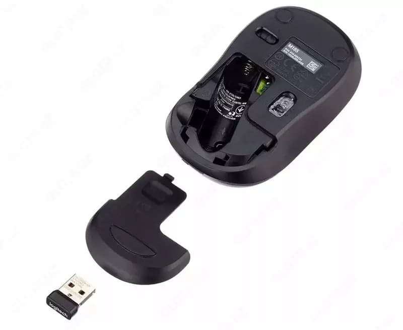 Беспроводная компьютерная мышь Logitech M185 BLUE — 3