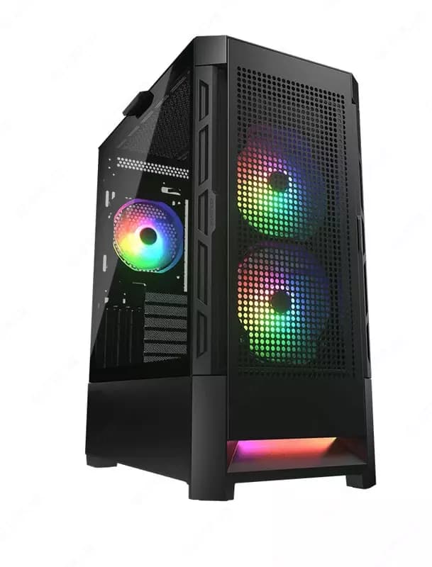 Компьютерный игровой корпус Case ”Cougar” Airface RGB (Арт. - 06194) Black — 1