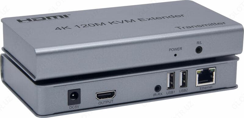 Адаптер KVM-удлинитель HDMI 4K на 120м — 2