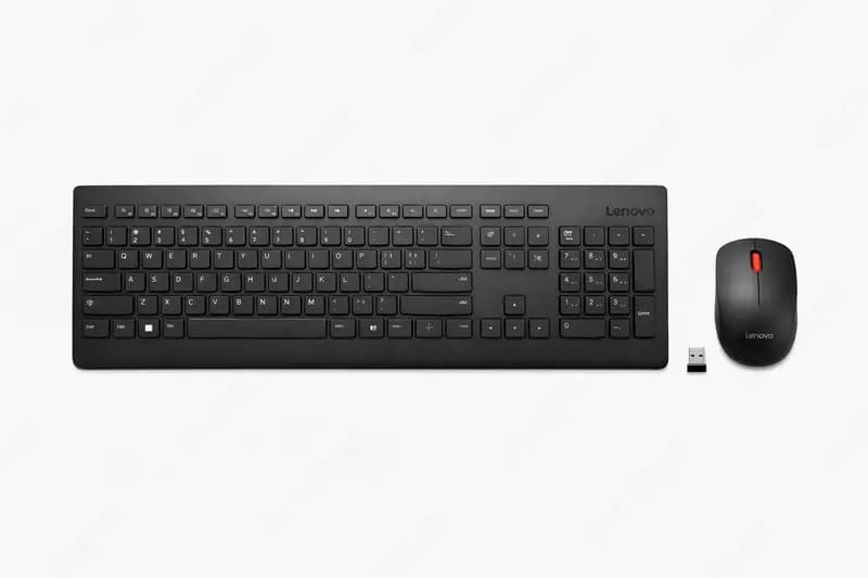 Беспроводной комплект клавиатура + мышь Lenovo Eos3 2.4G Black RU/CY (4X31R64481)