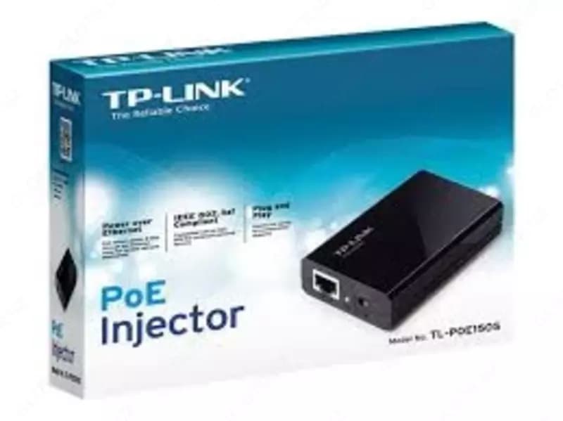Инжектор PoE Omada TL-POE150SPoE Injector Adapter, IEEE 802.3af compliant — 3
