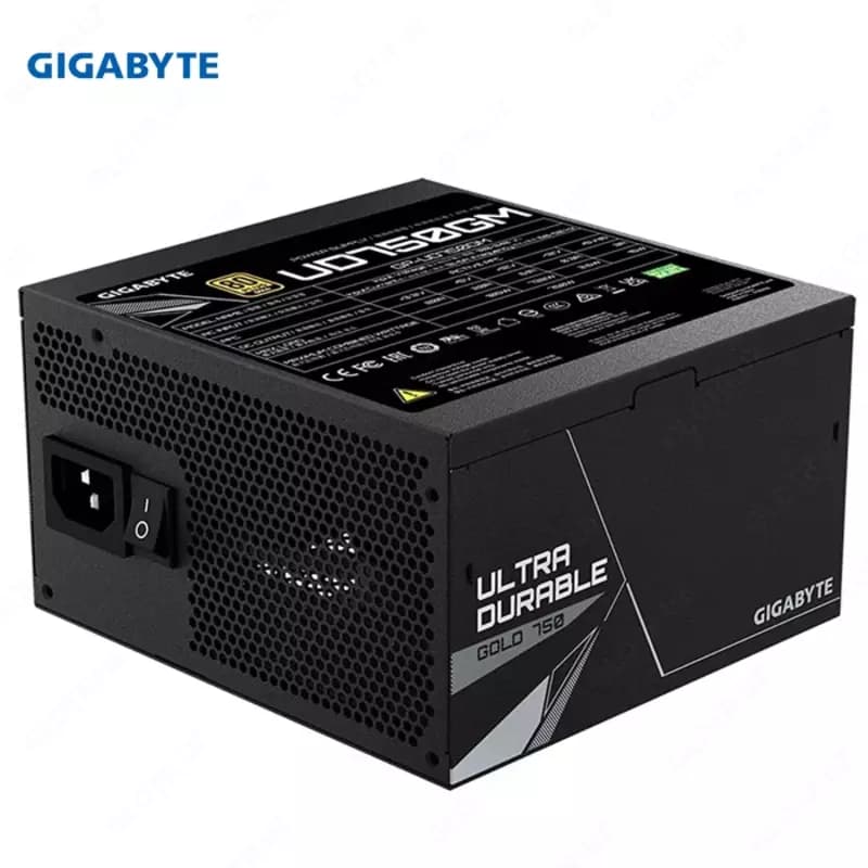 Блок питания Gigabyte UD750 750W, 120mm, 80 Plus Gold, Modular ATX Power Supply — 5