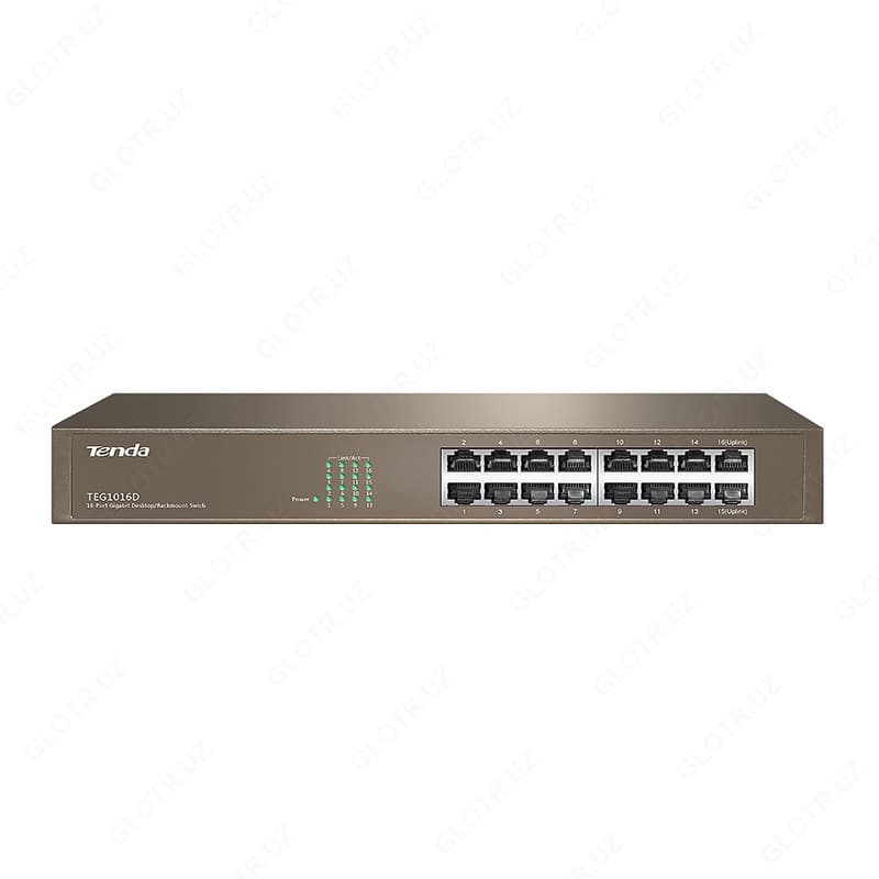 Коммутатор Tenda TEG1016D — 2
