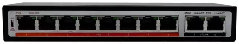 Неуправляемый коммутатор CNB-EF1010G – POE — 2
