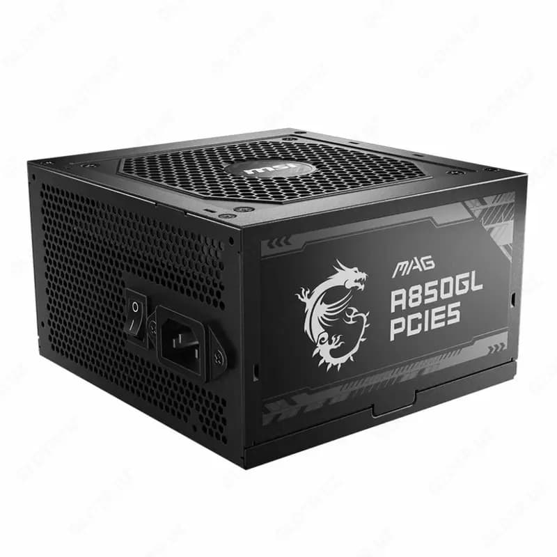 Блок питания MSI MAG A850GL PCIE5 / 80 Plus Gold / Modular / 850W — 1