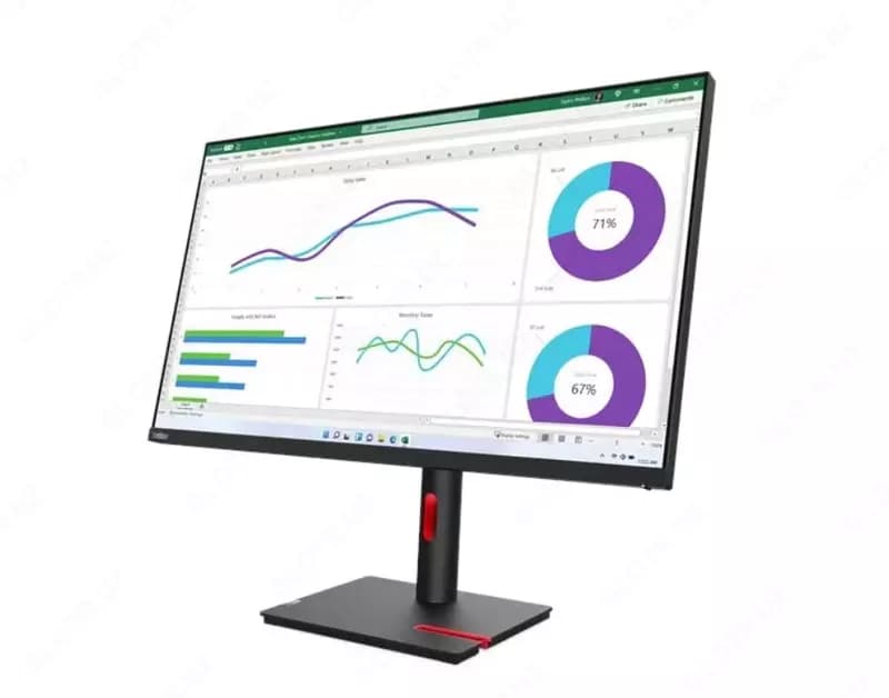 Монитор Lenovo ThinkVision T27Q-40 (64A6GAT6EU) 27” — 2