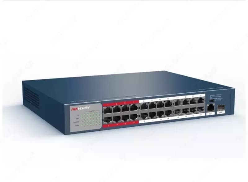 Неуправляемый PoE-коммутатор Hikvision DS-3E0326P-E/M — 1