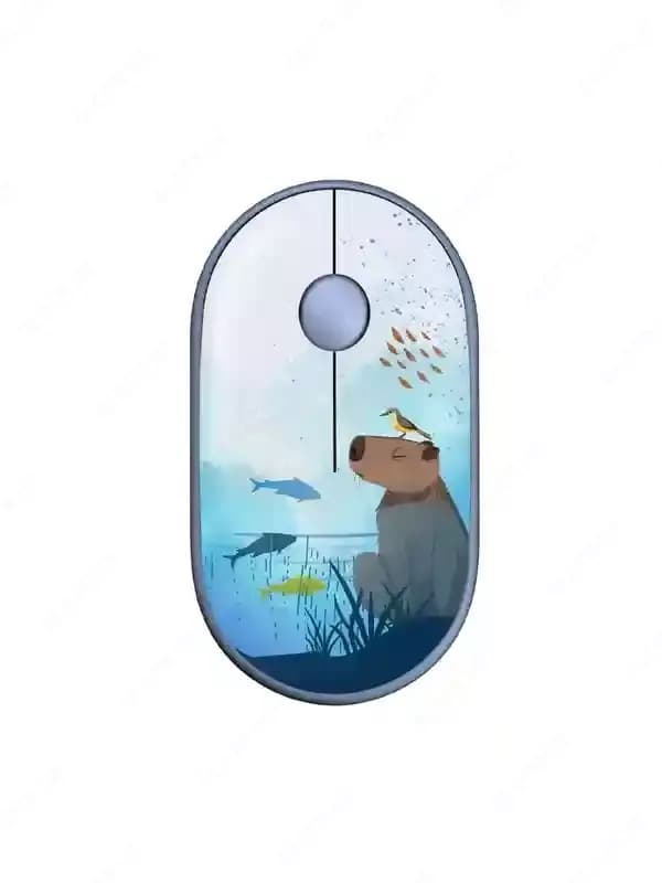 Mouse 2E MF300 Silent WL BT CAPYBARA:SWIM — 2