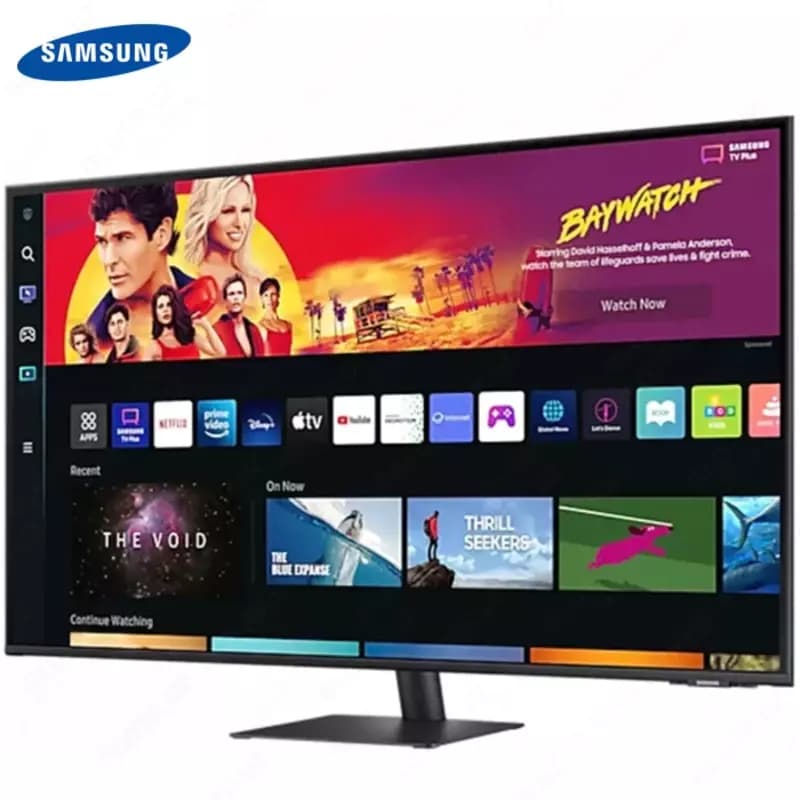 Монитор Samsung - 43” LS43BM700UMXUE Monitor, VA, 60Hz, 5mc, UHD (3840x2160), HDMI+Type C, Black — 2