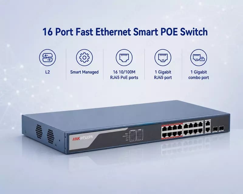 Коммутатор DS-3E1318P-EI/M(O-STD) — 1